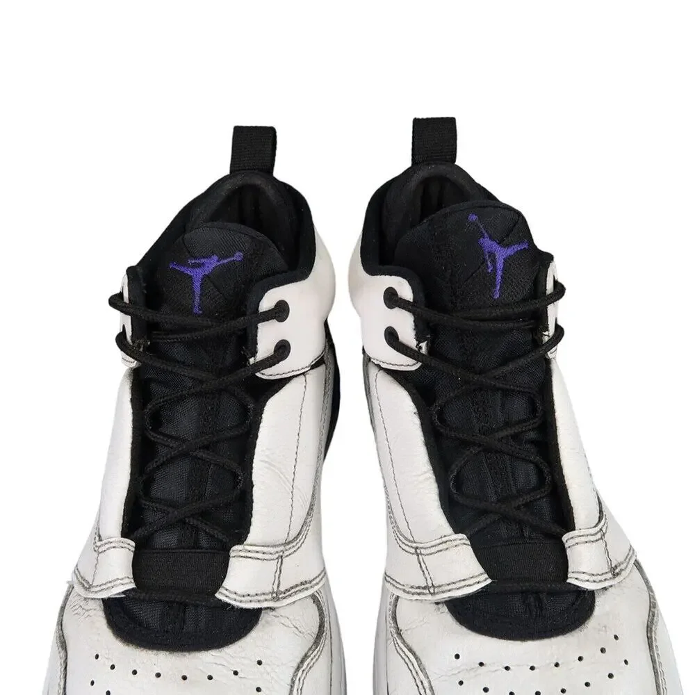 Jordan Sneaker Mens 8 Fadeaway Basketball Shoes Athletic Lifestyle White Concord